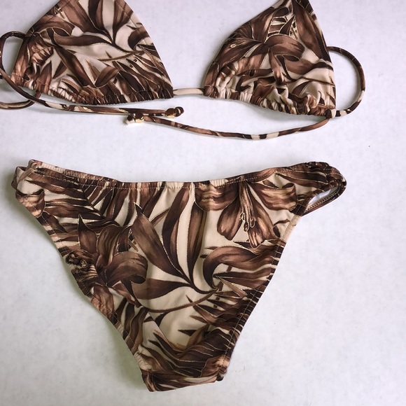 Venus Metallic Jungle Print Swimsuit - Picture 5 of 6